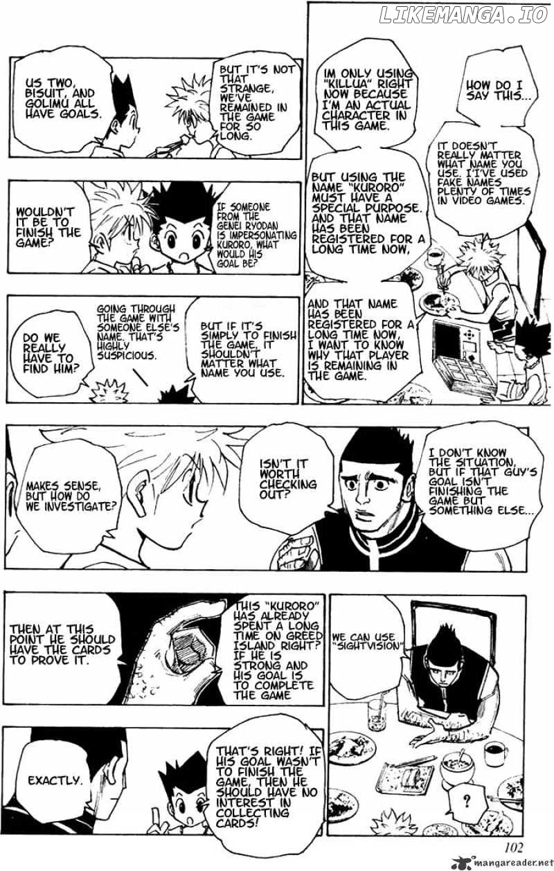 Hunter x Hunter, Chapter 158 image 07